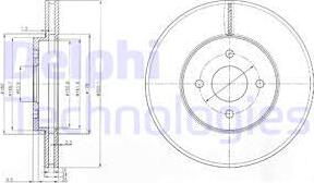 Delphi BG3742 - Əyləc Diski furqanavto.az