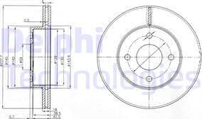 Delphi BG3763 - Əyləc Diski furqanavto.az