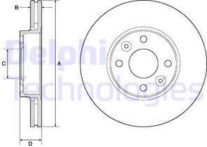 Delphi BG3762C-18B1 - Əyləc Diski furqanavto.az