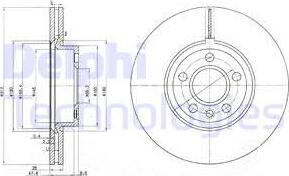 Delphi BG3719 - Əyləc Diski furqanavto.az