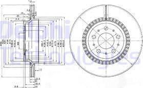 Delphi BG3782 - Əyləc Diski furqanavto.az