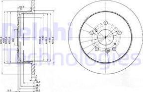 Delphi BG3779 - Əyləc Diski furqanavto.az