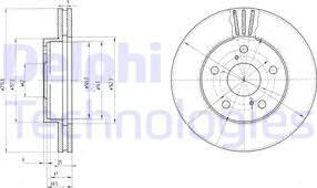 Delphi BG2906 - Əyləc Diski furqanavto.az