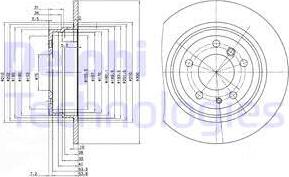 Delphi BG2431 - Əyləc Diski furqanavto.az