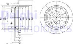 Delphi BG2437 - Əyləc Diski furqanavto.az