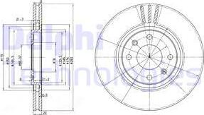 Delphi BG2690 - Əyləc Diski furqanavto.az