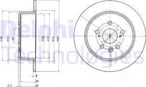 Delphi BG2884 - Əyləc Diski furqanavto.az