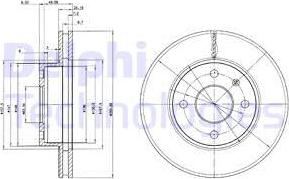 Delphi BG2339 - Əyləc Diski furqanavto.az