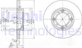 Delphi BG2797 - Əyləc Diski furqanavto.az