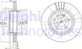 Delphi BG2740 - Əyləc Diski furqanavto.az