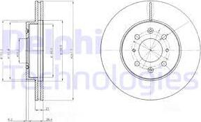 Delphi BG2759 - Əyləc Diski furqanavto.az