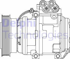 Delphi CS20488 - Kompressor, kondisioner furqanavto.az