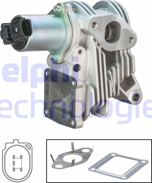 Delphi EG10414-12B1 - EGR Valf furqanavto.az