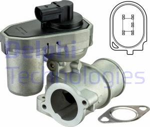 Delphi EG10410-12B1 - EGR Valf furqanavto.az