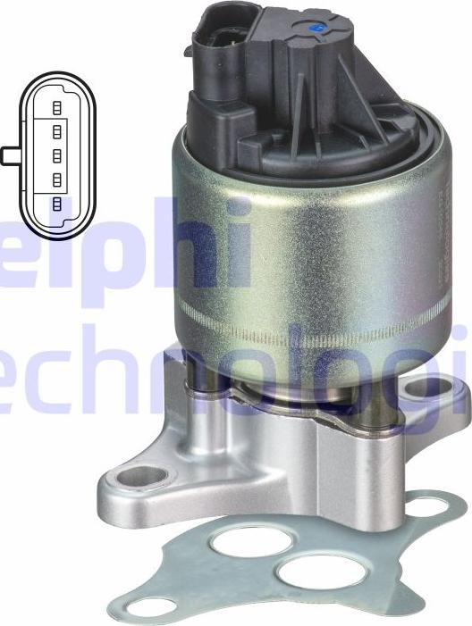 Delphi EG10545-12B1 - EGR Valf furqanavto.az