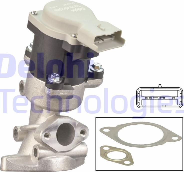 Delphi EG10640-12B1 - EGR Valf furqanavto.az