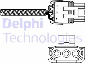 Delphi ES10996-12B1 - Lambda Sensoru furqanavto.az
