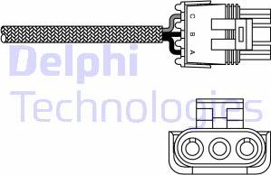 Delphi ES10969-12B1 - Lambda Sensoru furqanavto.az