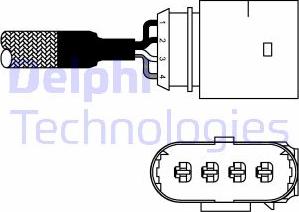 Delphi ES10981-12B1 - Lambda Sensoru furqanavto.az