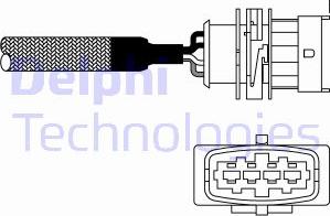 Delphi ES10982-12B1 - Lambda Sensoru furqanavto.az