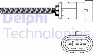 Delphi ES10971-12B1 - Lambda Sensoru furqanavto.az
