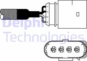 Delphi ES10978-12B1 - Lambda Sensoru furqanavto.az