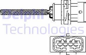 Delphi ES10789-12B1 - Lambda Sensoru furqanavto.az