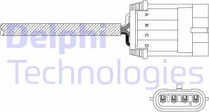 Delphi ES11050-12B1 - Lambda Sensoru furqanavto.az