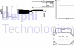 Delphi ES11014-12B1 - Lambda Sensoru furqanavto.az