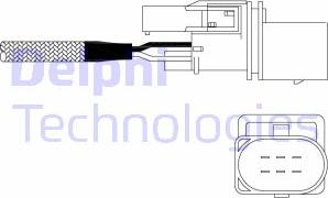 Delphi ES11026-12B1 - Lambda Sensoru furqanavto.az
