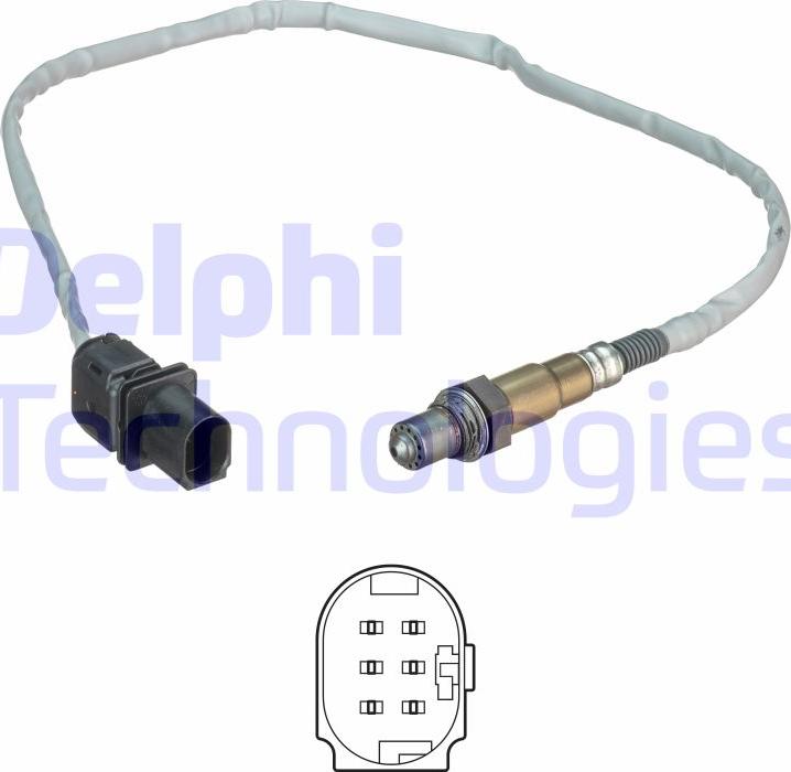 Delphi ES20541-12B1 - Lambda Sensoru www.furqanavto.az