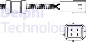 Delphi ES20049-12B1 - Lambda Sensoru furqanavto.az