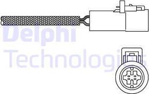 Delphi ES20014 - Lambda Sensoru furqanavto.az