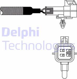 Delphi ES20140 - Lambda Sensoru furqanavto.az
