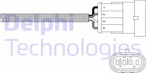 Delphi ES20344-12B1 - Lambda Sensoru furqanavto.az