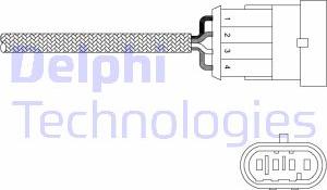 Delphi ES20302-12B1 - Lambda Sensoru furqanavto.az