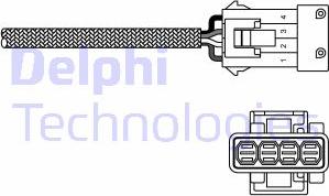Delphi ES20293-12B1 - Lambda Sensoru furqanavto.az
