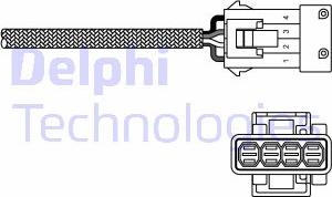Delphi ES20230-12B1 - Lambda Sensoru furqanavto.az