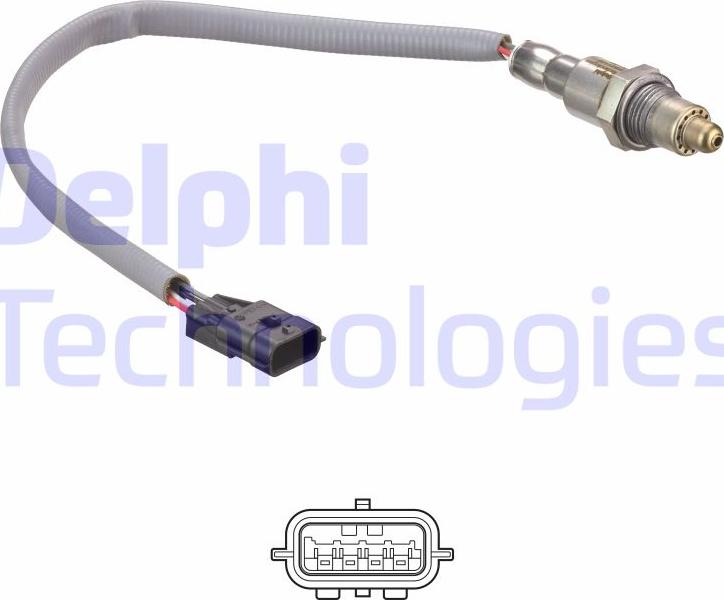 Delphi ES21169-12B1 - Lambda Sensoru furqanavto.az