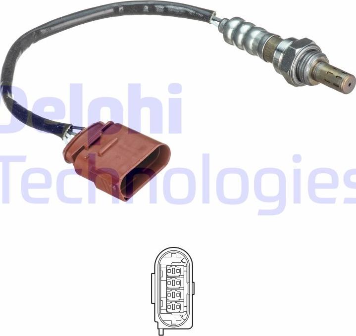 Delphi ES21186-12B1 - Lambda Sensoru furqanavto.az