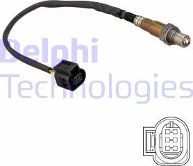 Delphi ES21180-12B1 - Lambda Sensoru furqanavto.az