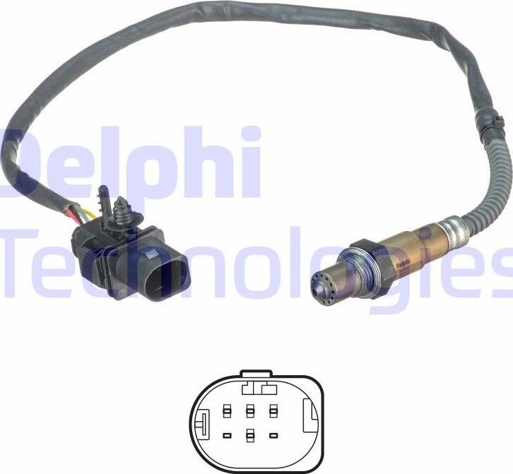 Delphi ES21136-12B1 - Lambda Sensoru furqanavto.az