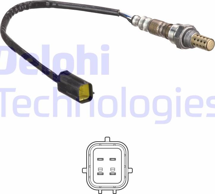 Delphi ES21325-12B1 - Lambda Sensoru furqanavto.az