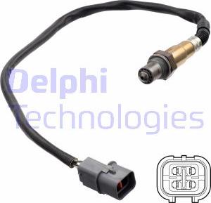 Delphi ES21297-12B1 - Lambda Sensoru furqanavto.az
