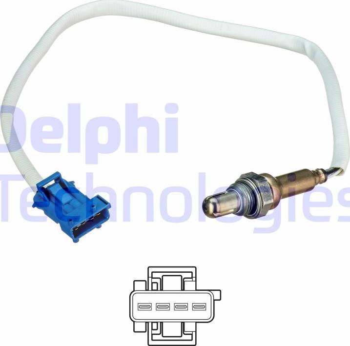 Delphi ES21244-12B1 - Lambda Sensoru furqanavto.az