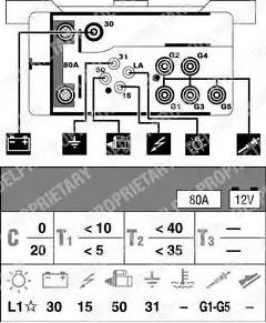 Delphi HDC117 - İdarə Bölməsi, işıqlandırma şamı sistemi furqanavto.az