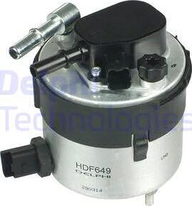 Delphi HDF649 - Yanacaq filtri furqanavto.az