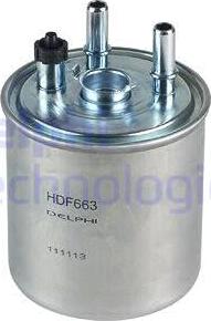 Delphi HDF663 - Yanacaq filtri furqanavto.az
