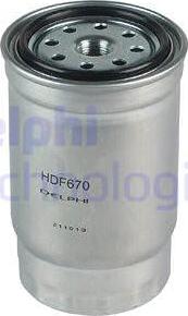 Delphi HDF670 - Yanacaq filtri furqanavto.az