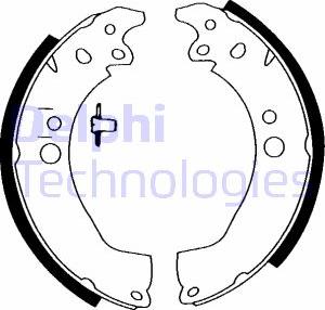 Delphi LS1389 - Əyləc Başlığı Dəsti furqanavto.az